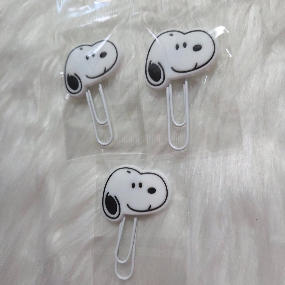 Snoopy Magnetic Paper Clip Set